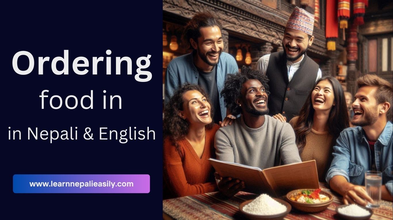 Ordering food in Nepali language